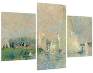 Obraz - Auguste Renoir, Regatta at Argenteuil, reprodukcia (90x60 cm)