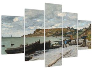 Obraz - Claude Monet, Sainte Adresse, reprodukcia (150x105 cm)