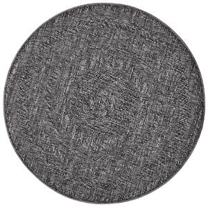 NORTHRUGS - Hanse Home koberce Kusový koberec Forest 103999 Darkgrey - 160x160 (priemer) kruh cm