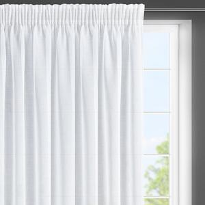 ZÁCLONA NA PÁSKE LANA 350X150 CM BIELA