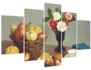Obraz - Henri Fantin-Latour, Still Life, reprodukcia (150x105 cm)