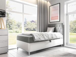 Mirjan24 Kontinentálna posteľ Junior Gerdise 1, Strana: pravá, Rozmer postele: 80x200, Dostupné poťahy: ekokoža Soft 017 (biela) + Fresh 14 Mirjan24 5903211201806