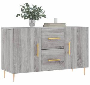 Komoda, sivá sonoma 100x36x60 cm, kompozitné drevo