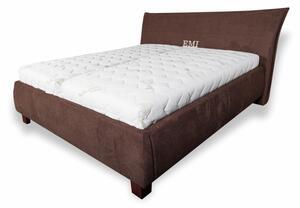 Posteľ čalúnená VALERIA LUX + lamelový rošt + matrac EMI