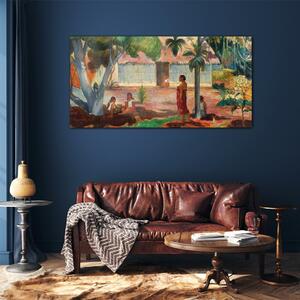 Sklenený obraz Country cottage sylcy gauguin