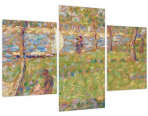 Obraz - Georges Seurat, Study for "La Grande Jatte", reprodukcia (90x60 cm)