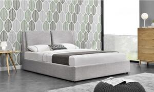 Manželská posteľ s roštom Gulia 2 New 160x200 cm - sivá