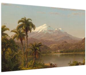 Obraz - Frederic Edwin Church, Tamaca Palms, reprodukcia (90x60 cm)