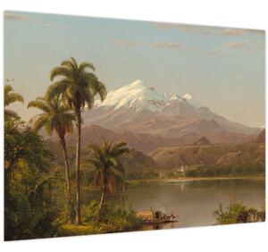 Obraz - Frederic Edwin Church, Tamaca Palms, reprodukcia (70x50 cm)