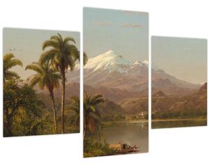 Obraz - Frederic Edwin Church, Tamaca Palms, reprodukcia (90x60 cm)