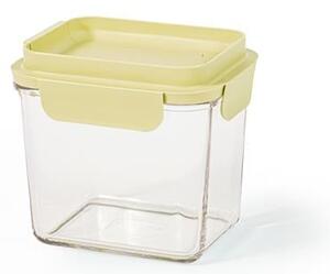GLASSLOCK NÁDOBA S VEKOM 1200ML ŽLTÁ