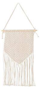 Béžová závesná dekorácia macramé Bloomingville Mini Bandon