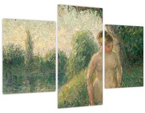 Obraz - Camille Pissarro, The Bather, reprodukcia (90x60 cm)
