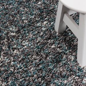 Ayyildiz Kusový koberec ENJOY 4500, Modrá Rozmer koberca: 80 cm KRUH