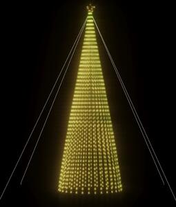 LED vianočný stromček 1544 LED teplá biela 500 cm