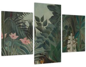 Obraz - Henri Rousseau, The Equatorial Jungle, reprodukcia (90x60 cm)