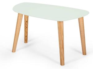 RAGABA Endocarp konferenčný stôl FARBA: mätová zelená/drevo