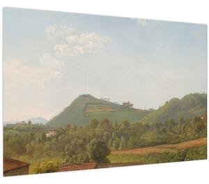Obraz - Simon Denis, View Near Naples, reprodukcia (90x60 cm)
