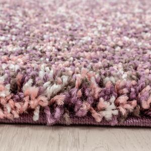 Ayyildiz Kusový koberec ENJOY 4500, Ružová Rozmer koberca: 80 cm KRUH