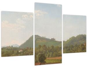 Obraz - Simon Denis, View Near Naples, reprodukcia (90x60 cm)