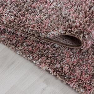 Ayyildiz Kusový koberec ENJOY 4500, Ružová Rozmer koberca: 120 cm KRUH