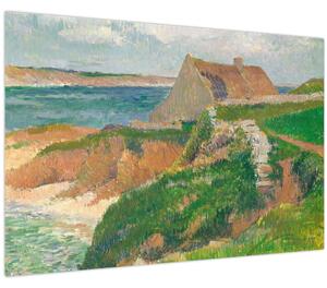 Obraz - Henri Moret, The Island of Raguenez, Brittany, reprodukcia (90x60 cm)