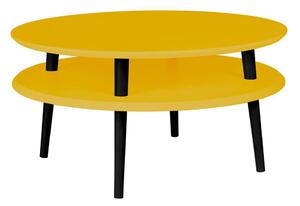 RAGABA Ufo konferenčný stôl nízky FARBA: okrová/čierna