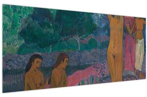 Obraz - Paul Gauguin, The Invocation, reprodukcia (120x50 cm)