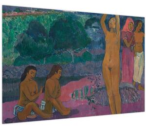 Obraz - Paul Gauguin, The Invocation, reprodukcia (90x60 cm)