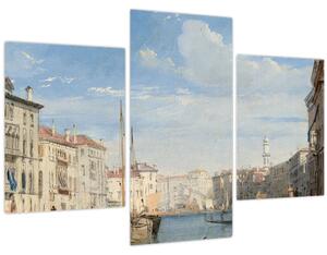 Obraz - Richard Parkes Bonington, The Grand Canal, reprodukcia (90x60 cm)