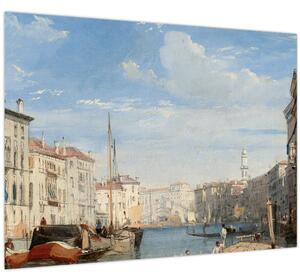 Obraz - Richard Parkes Bonington, The Grand Canal, reprodukcia (70x50 cm)