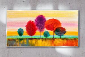 Skleneny obraz Abstrakcie strom