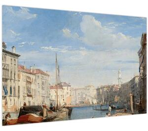 Obraz - Richard Parkes Bonington, The Grand Canal, reprodukcia (90x60 cm)