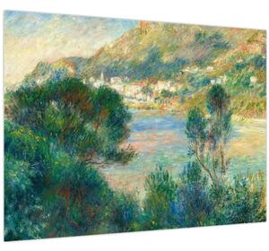 Obraz - Auguste Renoir, View of Monte Carlo from Cap Martin, reprodukcia (70x50 cm)