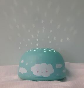 Detská LED lampička s projektorom nočnej oblohy Cloud