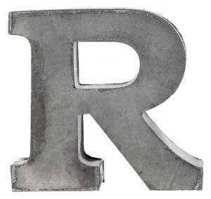 Plechové písmeno R, 5,5 cm