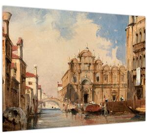 Obraz - Jules-Romain Joyant, The Scuola di San Marco, Venice, reprodukcia (70x50 cm)