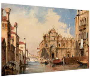 Obraz - Jules-Romain Joyant, The Scuola di San Marco, Venice, reprodukcia (90x60 cm)