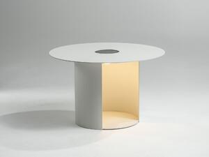 Sole LED konferenčný stolík Ø70 cm