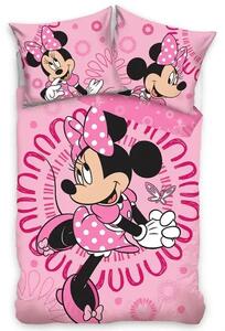 Carbotex Bavlnené obliečky 140x200 + 70x90 cm - Báječná Minnie
