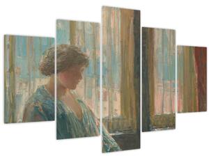 Obraz - Childe Hassam, The New York Window, reprodukcia (150x105 cm)