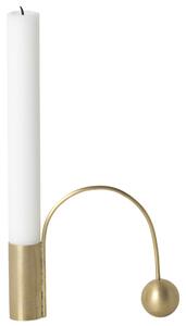 Kovový svietnik Brass Balance Candle Holder