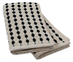 SADA UTERÁKOV PRE HOSTÍ, 30/50 cm, čierna, écru Dieter Knoll - Kúpeľňový textil