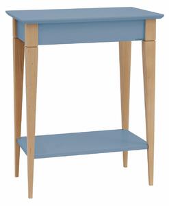 RAGABA Mimo konzolový stôl úzky FARBA: nebeská modrá/drevo