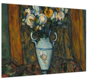 Obraz - Paul Cézanne, Vase of Flowers, reprodukcia (70x50 cm)