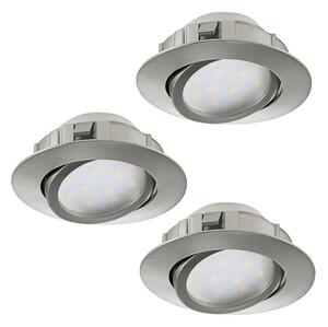 Eglo Eglo 95859- SADA 3x LED Podhľadové svietidlo PINEDA 1xLED/6W/230V EG95859 + záruka 5 rokov zadarmo