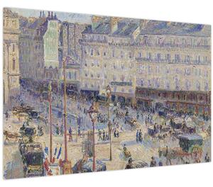 Obraz - Camille Pissarro, The Place du Havre, reprodukcia (90x60 cm)
