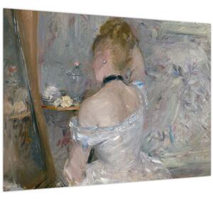 Obraz - Berthe Morisot, Woman at Her Toilette, reprodukcia (70x50 cm)
