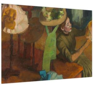 Obraz - Edgar Degas, The Millinery Shop, reprodukcia (70x50 cm)