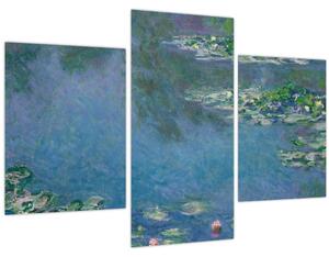 Obraz - Claude Monet, Water Lilies, reprodukcia (90x60 cm)